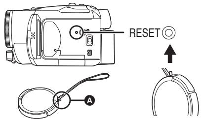PANASONIC NV-GS230EF - Appuyez sur "Reset" est affiché. - 1