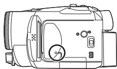 PANASONIC NV-GS230EF - Voyant d'accès de la carte - 1