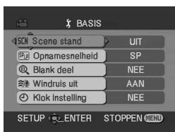 PANASONIC NV-GS230EF - Het menuschem gebruiken - 6