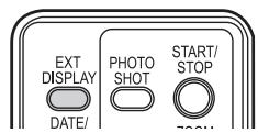 PANASONIC NV-GS230EF - Pour afficher les informations à l'écran du téléviseur - 1