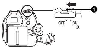 PANASONIC NV-GS230EF - Comment couper l'alimentation - 1