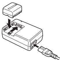 PANASONIC NV-GS230EF - De accu opladen - 1