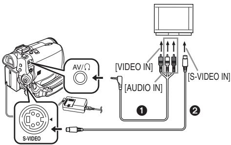 PANASONIC NV-GS230EF - Lecture sur un téléviseur - 1