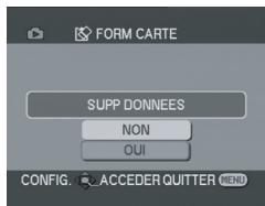 PANASONIC NV-GS230EF - Formatage d'une carte - 1