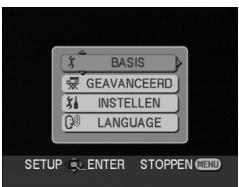 PANASONIC NV-GS230EF - Het menuschem gebruiken - 2