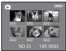 PANASONIC NV-GS230EF - Bougez le levier [- / VOL +] pour commuter les images. - 1