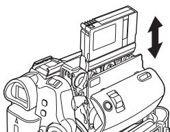 PANASONIC NV-GS230EK - Een cassette plaatsen/verwijderen - 2