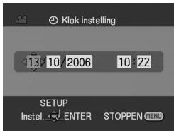 PANASONIC NV-GS230EK - Datum en tijd instellen - 1