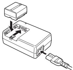 PANASONIC NV-GS280 - De accu opladen - 1