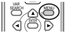PANASONIC NV-GS280 - Druk op [MENU]. - 1