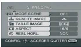 PANASONIC NV-GS280 - ■ [MENU D'ENREGISTREMENT SUR CARTE] - 1