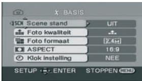 PANASONIC NV-GS280 - [KAART OPNAME MENU] - 1