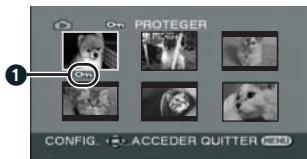 PANASONIC NV-GS280 - Protection des fichiers sur une carte - 1
