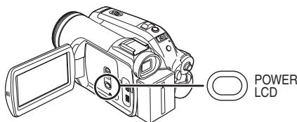 PANASONIC NV-GS280 - ■ Volg onderstaande stappen om de helderheid van het gehele LCD-scherm te wijzigen - 1