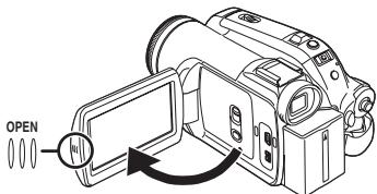 PANASONIC NV-GS280 - Het LCD-scherm gebruiken - 1
