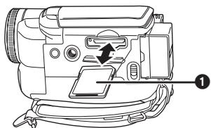PANASONIC NV-GS280 - Insertion/retrait d'une carte - 3