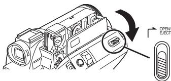 PANASONIC NV-GS280 - Insertion/retrait d'une cassette - 1