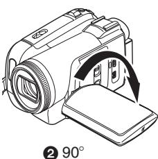 PANASONIC NV-GS280 - Utilisation de l'écran à cristaux liquides (ou ACL) - 3