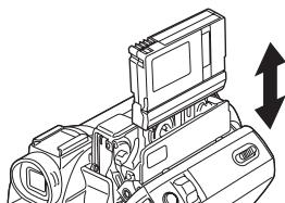 PANASONIC NV-GS280 - Een cassette plaatsen/verwijderen - 2