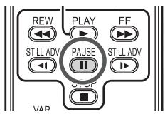 PANASONIC NV-GS280 - Appuyez sur la touche [III] de la télécommande pour arrêter le doublage audio. - 1