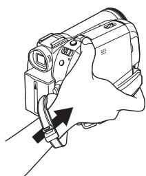 PANASONIC NV-GS280 - | De riem gebruiken als polsriem - 2