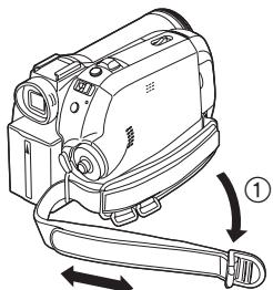 PANASONIC NV-GS280 - ■ Pour l’utilisation comme une courroie à main - 1