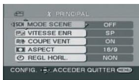 PANASONIC NV-GS280 - Utilisation de l'écran de menu - 6