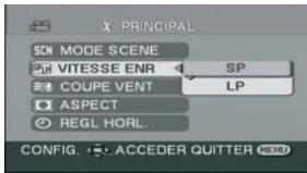 PANASONIC NV-GS280 - Utilisation de l'écran de menu - 10