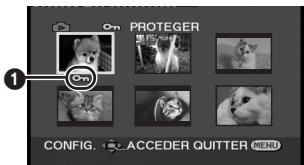 PROTEGER 1 CONFIG. ACCEDER QUTTER MENU