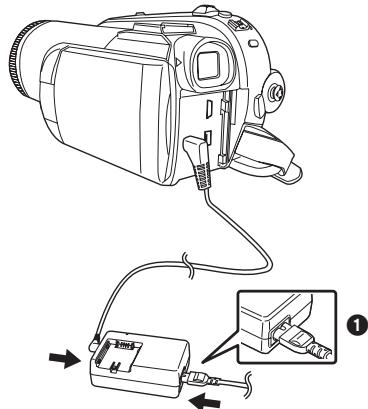 PANASONIC NV-GS320 - Branchement à la prise CA - 1