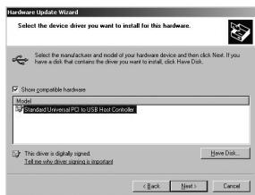 PANASONIC NV-GS320 - Si une description autre que [Microsoft] est affichée - 2
