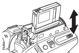 PANASONIC NV-GS80EG - Inserimento/rimozione di una cassetta - 2