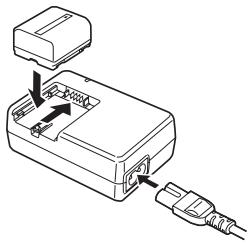 PANASONIC NV-GS80EK - Recharge de la batterie - 1