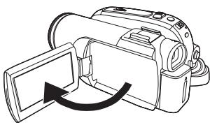 PANASONIC NV-GS80EK - Het LCD-scherm gebruiken - 1