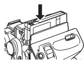 PANASONIC PV-GS33PP - Inserting a Cassette - 2