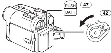PANASONIC PV-GS33PP - Disconnecting the Power Source - 1