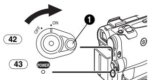 PANASONIC PV-GS33PP - How to Turn on the Power - 1