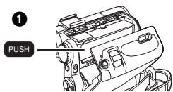 PANASONIC PV-GS33PP - Inserting a Cassette - 3