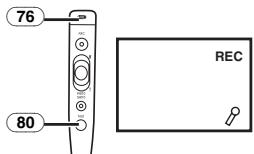 PANASONIC PV-GS33PP - ■ To Add a Sound while Recording - 1