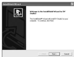 PANASONIC PV-GS33PP - ■ Installation of DV STUDIO 3.1E-SE (Optional Software) - 2
