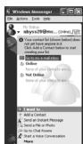 PANASONIC PV-GS33PP - Setting up the Windows Messenger - 3