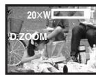 PANASONIC PV-GS33PP - Set [TAPE RECORDING MENU] >> [CAMERA] >> [D.ZOOM] >> [25×] or [700×]. - 2