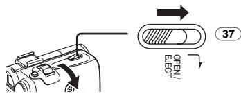 PANASONIC PV-GS33PP - Inserting a Cassette - 1