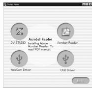 PANASONIC PV-GS33PP - ■ Installation of DV STUDIO 3.1E-SE (Optional Software) - 1