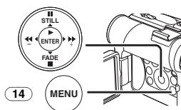PANASONIC PV-GS33PP - Set [TAPE RECORDING MENU] >> [CAMERA] >> [EIS] >> [ON]. - 1