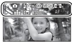 PANASONIC HDC-SD60 - A propos des indications à l'écran dans l'enregistrement des photos - 1