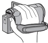 PANASONIC HDC-SD60 - Positionnement de base du caméscope - 2