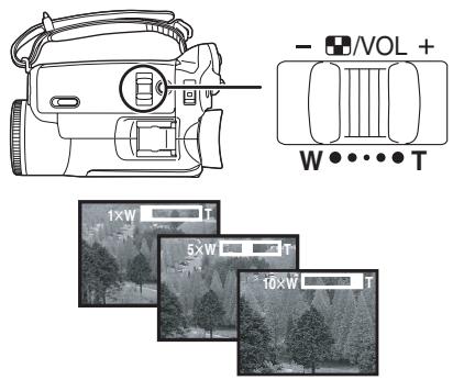 PANASONIC NVGS180EP - Zoom in/out function - 1