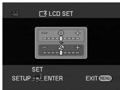 PANASONIC NVGS180EP - Adjusting the brightness and colour level - 1