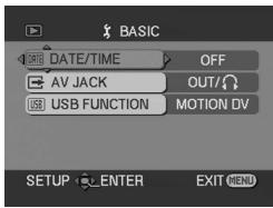 PANASONIC NVGS180EP - [TAPE PLAYBACK MENU] - 1